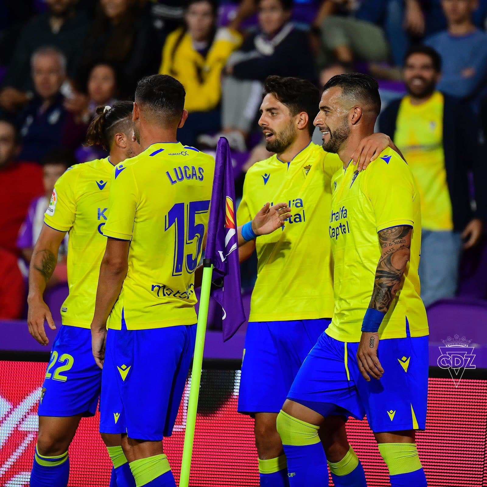 Com gol nos acréscimos Cádiz vence Valladolid