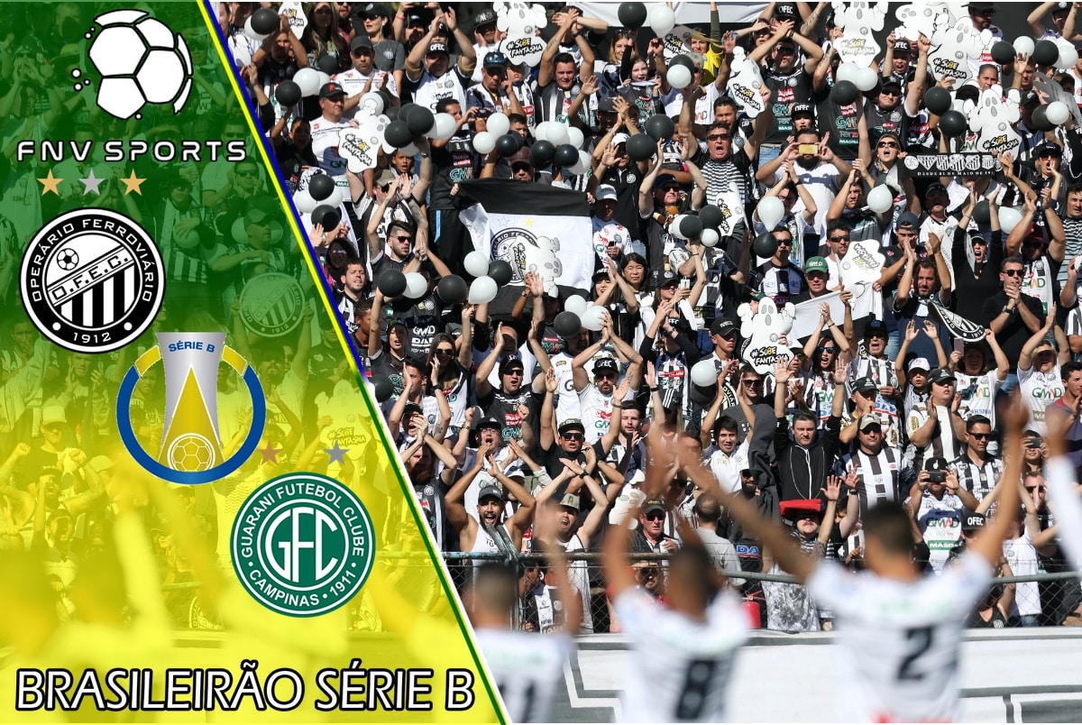 Operário Ferroviário x Guarani – Prognóstico da 30ª Rodada do Brasileirão Série B 2022