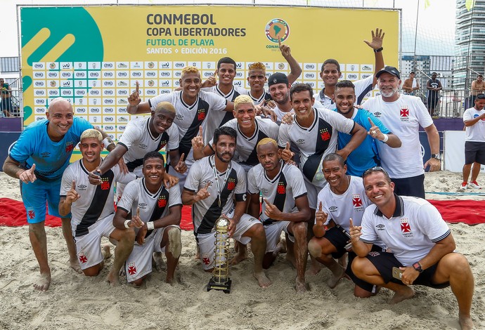 Vasco da Gama: primeiro campeão da Libertadores de futebol de areia, em 2017