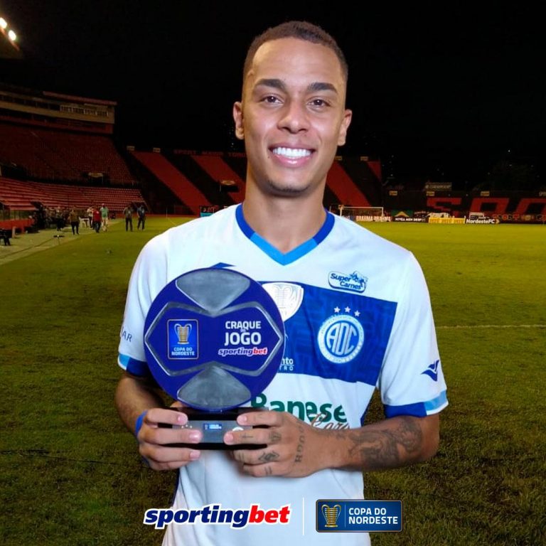 Bruninho marca, e Confiança vence na Copa do Nordeste