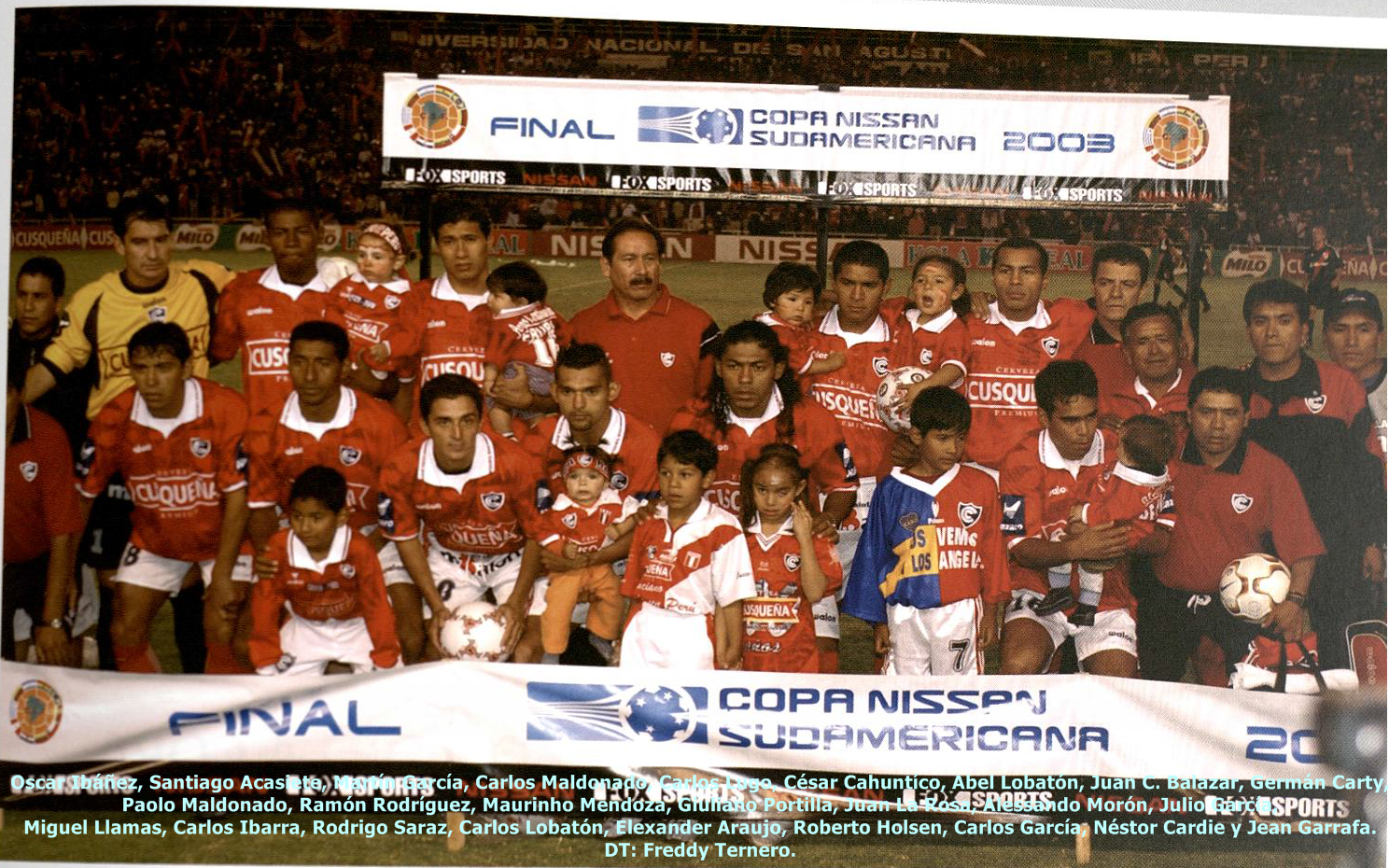 Cienciano Copa Sul-americana 2003