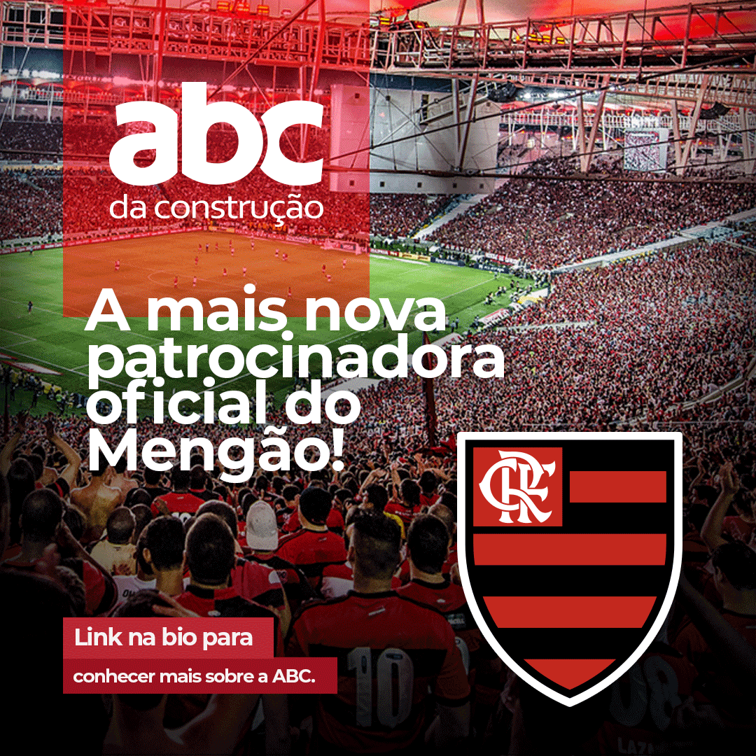 ABC da Construção é a nova patrocinadora do Flamengo