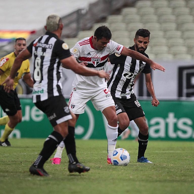 Ceará e São Paulo empatam na Arena Castelão