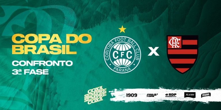 Coritiba x Flamengo – Prognóstico da 3ª fase da Copa do Brasil