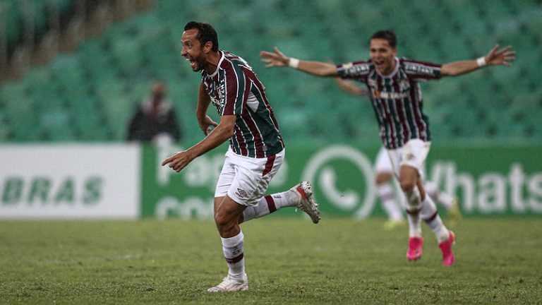 Fluminense vence o Santos com gol de Nenê em seu centésimo jogo com a camisa Tricolor
