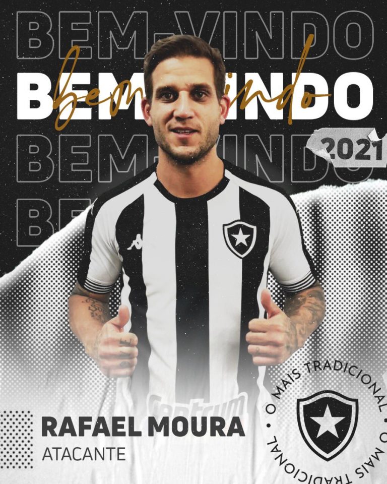 Botafogo anuncia contratação de Rafael Moura