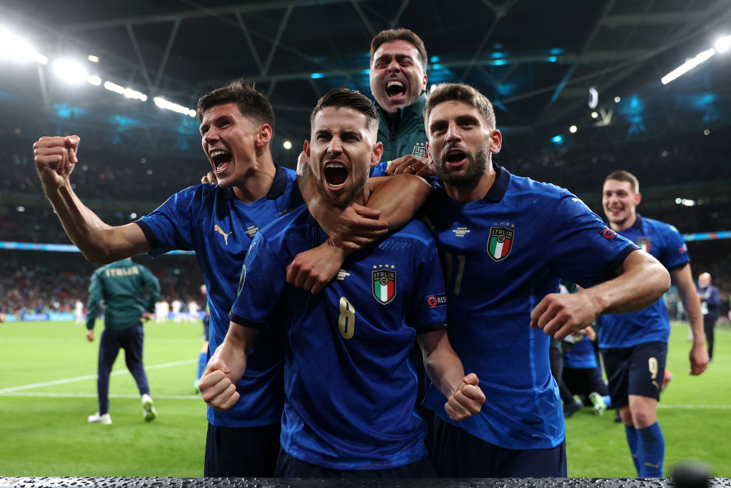 Itália vence Espanha nos pênaltis (Foto: Divulgação/ Twitter Itália)