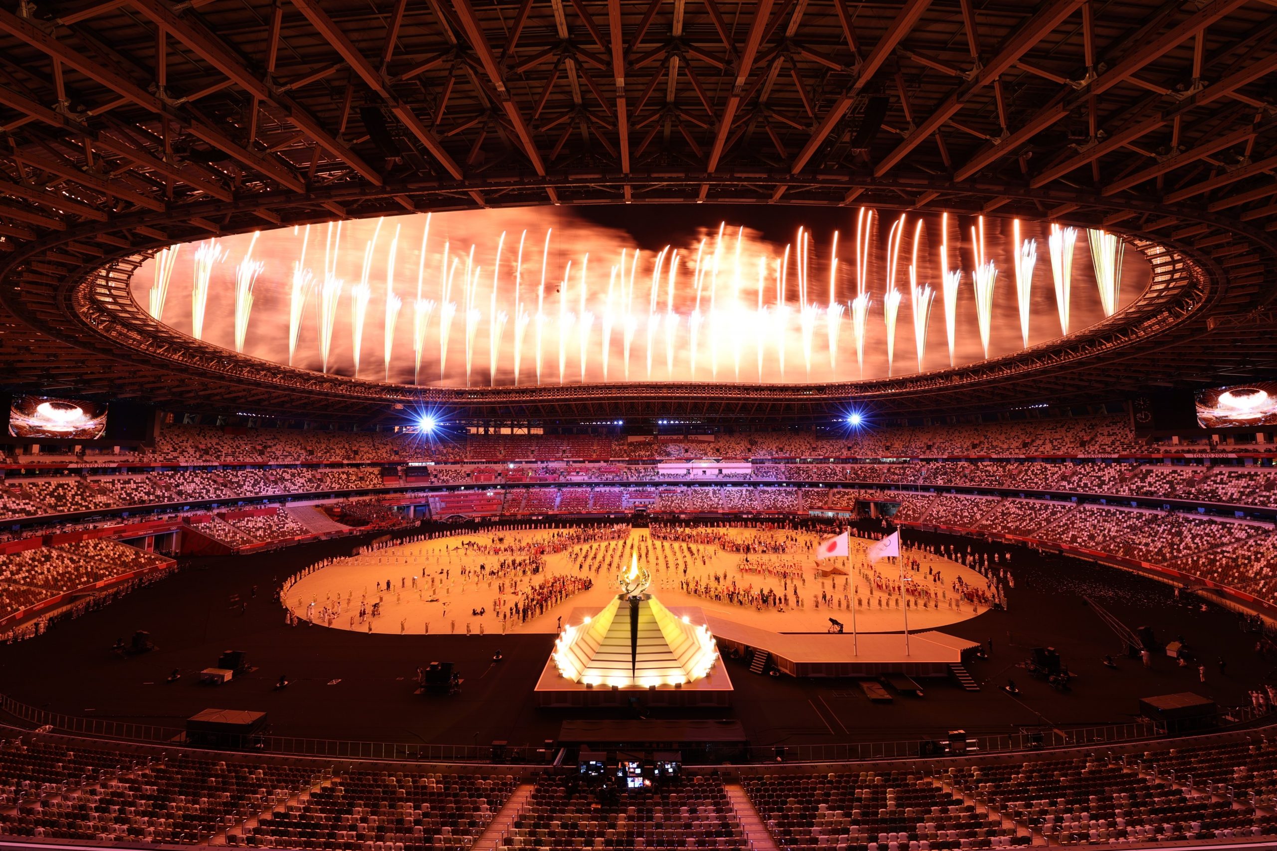 Simples e clichê: veja os destaques da cerimônia de abertura das Olimpíadas de Tóquio 2020