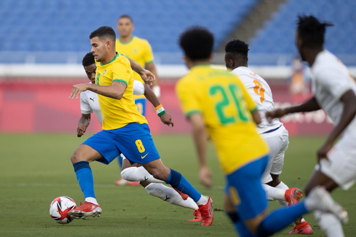 Brasil 0 x 0 Costa do Marfim. Foto: Lucas Figueiredo/CBF