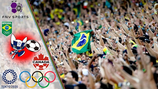 Brasil x Canadá Olimpíadas Futebol Feminino (Foto: Divulgação/FNV Sports)