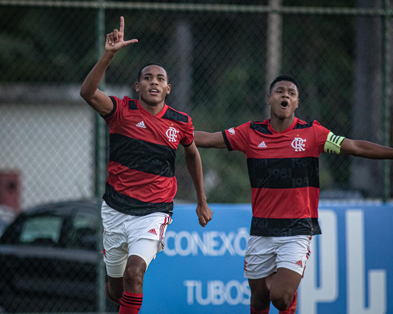 Pela quartas de final, Flamengo vence Atlético-MG no Sub-17