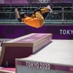 Skate Park japonês confirma favoritismo e classifica suas três atletas para a final. A skatista Misugu Okamoto teve a melhor nota da bateria.