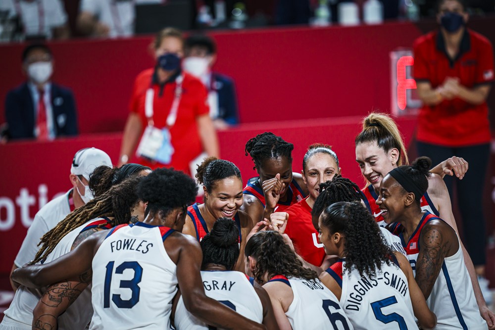 Estados Unidos campeão das Olimpíadas (Foto: Divulgação/FIBA)