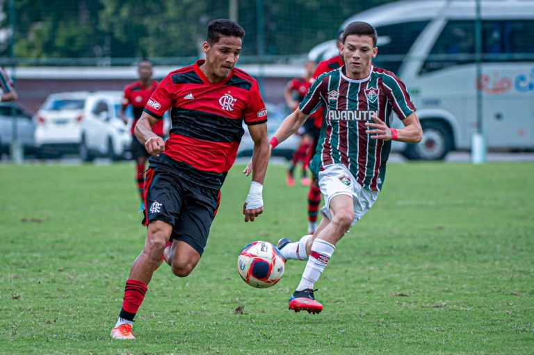 Pelo jogo de ida da final do Carioca Sub-20, Flamengo perde para Fluminense
