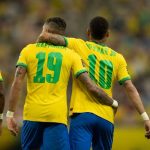 Brasil - Neymar e Raphinha