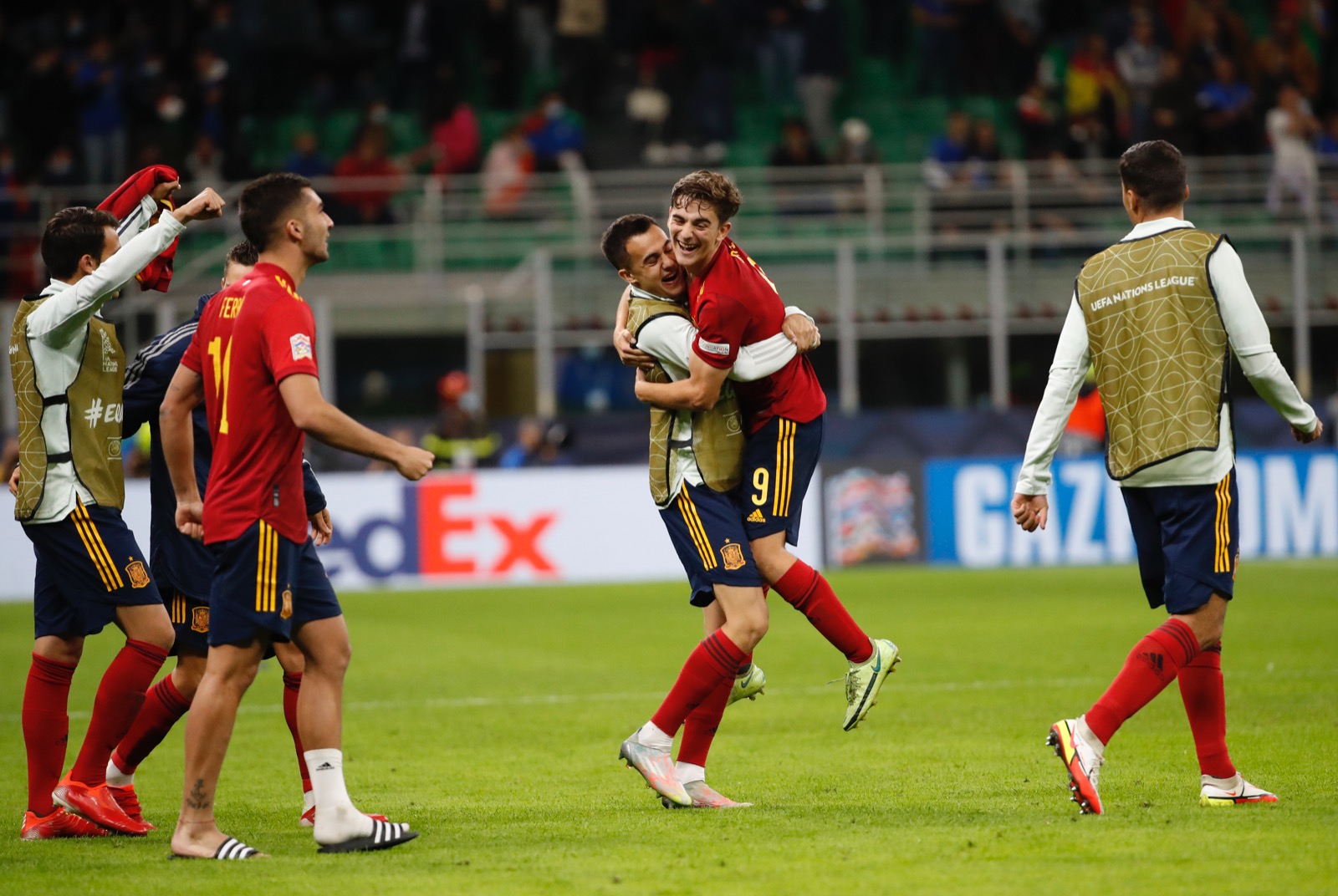Espanha vence Itália e avança À final da Liga das Nações