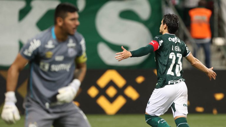 Palmeiras vence Santos e é o melhor time do Paulistão 2022