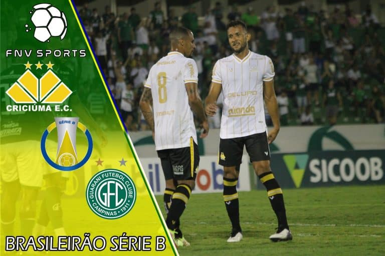 Criciúma x Guarani – Prognóstico da 23ª Rodada do Brasileirão Série B 2022