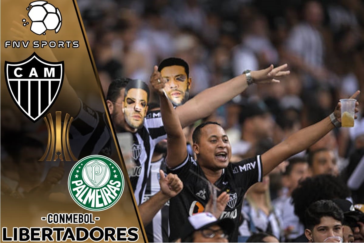 Atlético-MG e Palmeiras se enfrentam nas quartas de final da Libertadores no Mineirão