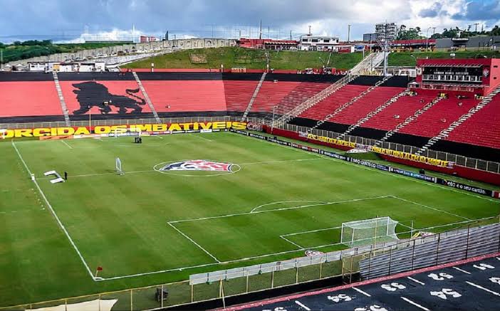 Telão no Barradão para partida contra o Paysandu