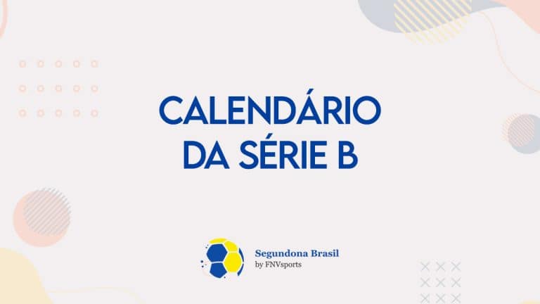Calendário de jogos da Série B do Campeonato Brasileiro