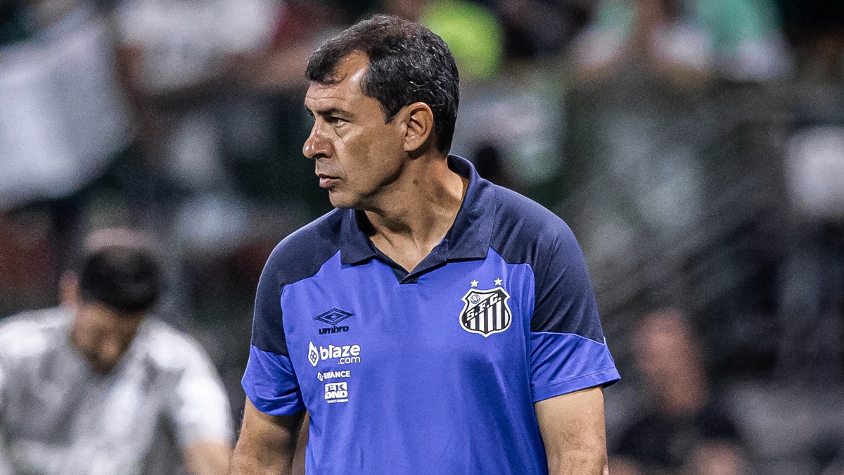 Técnico e jogador do Santos detonam gramado do Allianz Parque